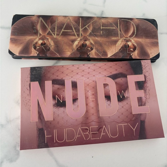 HUDA BEAUTY Other - HUDA BEAUTY Nude Eyeshadow Palette - Pink and Gold